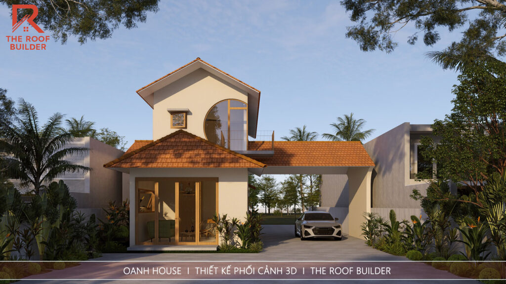 Ảnh dự án xây nhà trọn gói Oanh House của The Roof Builder _ Ảnh 2