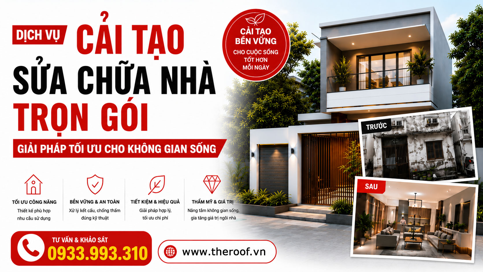 DỊCH VỤ CẢI TẠO SỬA CHỮA NHÀ TRỌN GÓI TẠI LÂM ĐỒNG