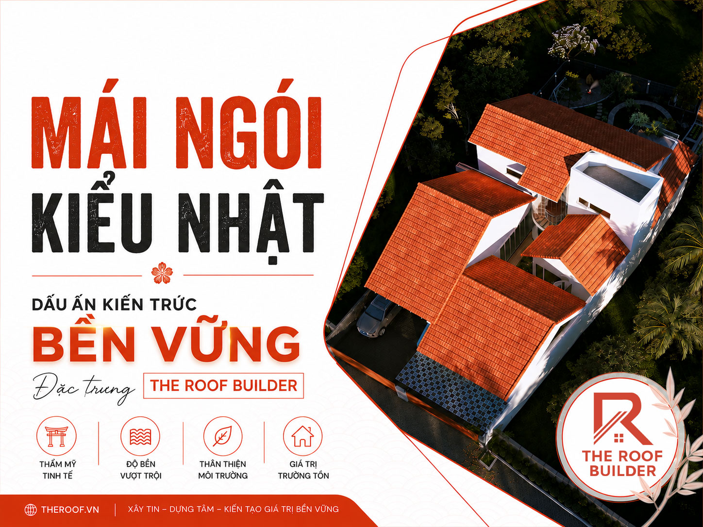 Xu hướng Nhà Mái Ngói Kiểu Nhật Tại Lâm Đồng: Đẹp Thẩm Mỹ, Vững Công Năng