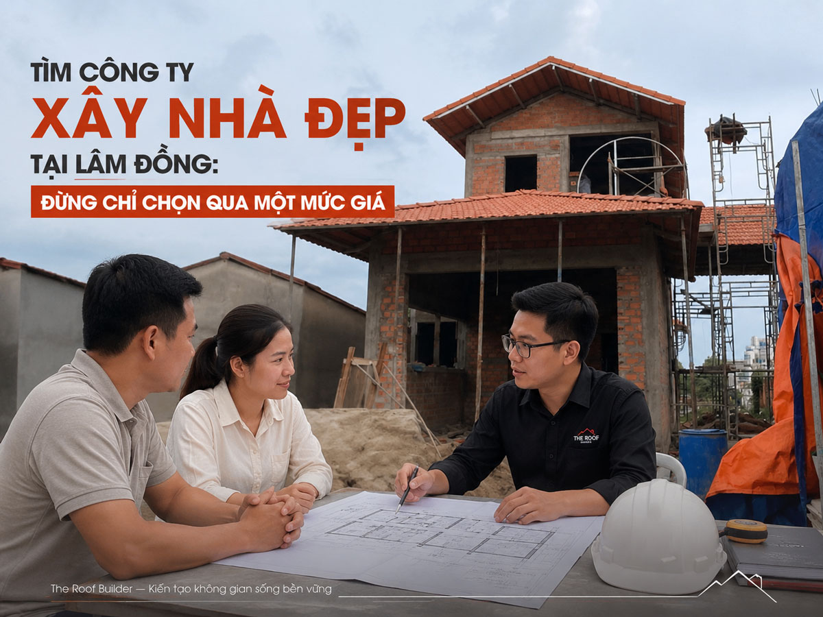 Tìm Công Ty Xây Nhà Đẹp Tại Lâm Đồng: Đừng Chỉ Chọn Qua Một Mức Giá