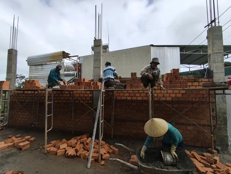 Giá nhân công xây dựng tại Bảo Lâm năm 2026