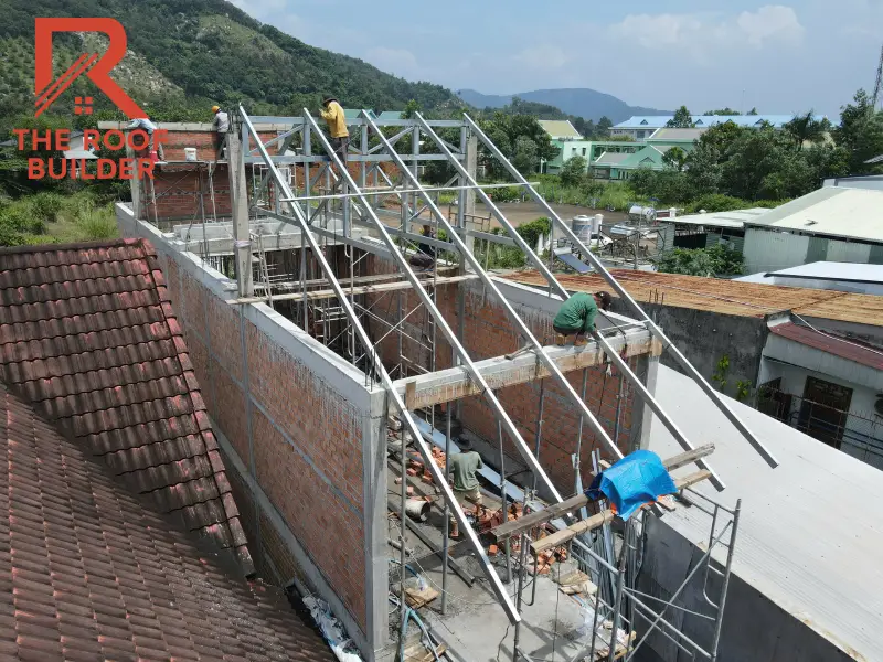 Hệ khung mái Nhật đôi _ The Roof Builder