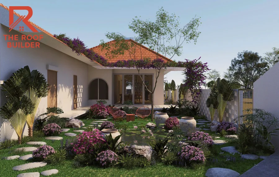Một số hình ảnh thiết kế và thi công cảnh quan tiêu biểu của The Roof Builder 1