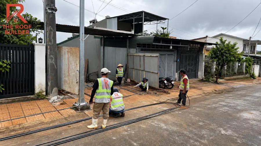 The Roof Builder có thể linh hoạt điều phối nhân sự theo từng giai đoạn và khối lượng công việc